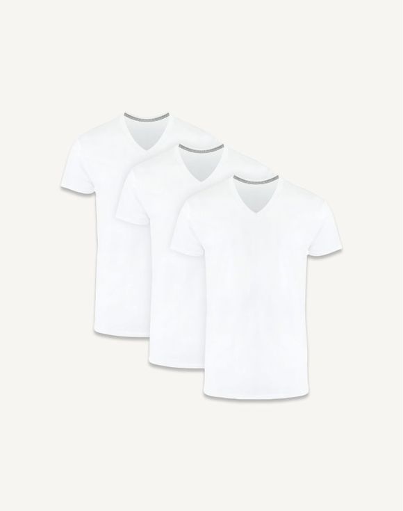 Men's Hanes Ultimate 3-Pack ComfortBlend V-Neck T-Shirt