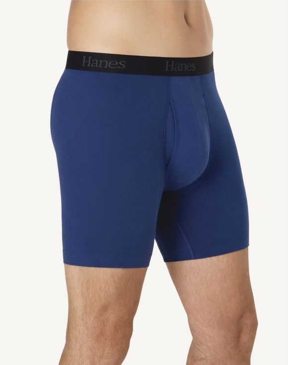 Men's Hanes® Ultimate 3pck Comfort Flex Fit® Boxer Briefs Underwear with Total Support Pouch™ (UFSBR3)