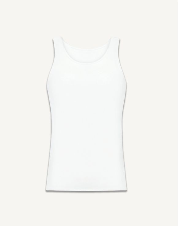 Men's Hanes Ultimate Tank Top - Front view on model