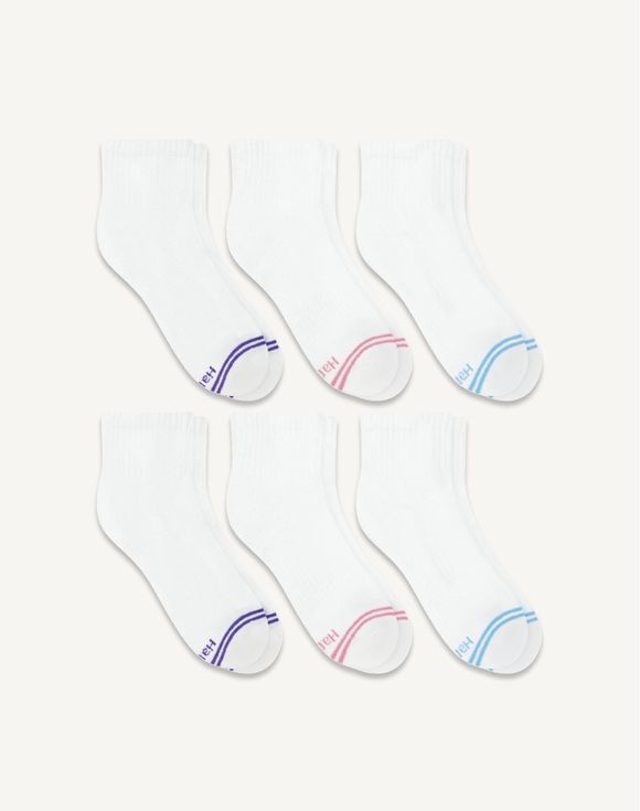 Women's Hanes® 6-Pairs Ankle Socks, Ultimate Cool Comfort