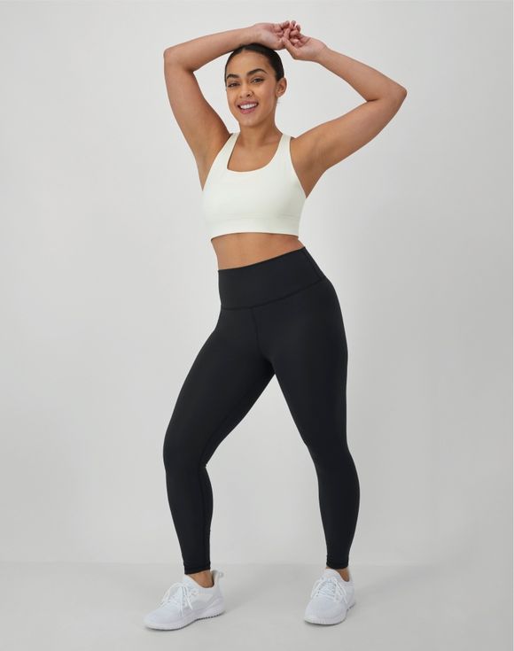 Hanes Moves 7/8 Leggings navy back view model
