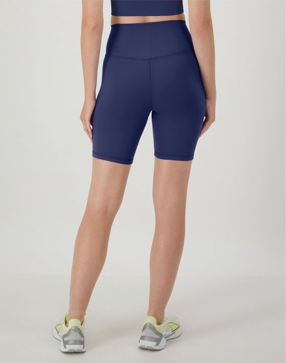 Hanes Moves 7 inch Bike Shorts navy back view