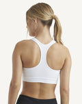 Hanes Sport Racerback Sports Bra 2-Pack black and white product view